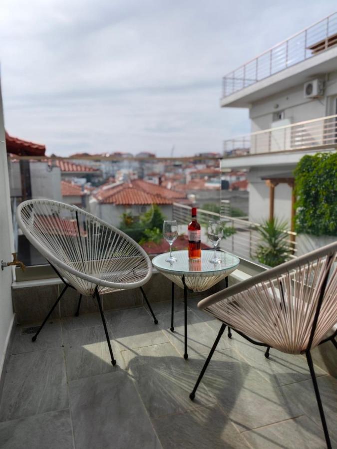 Wide Blue Luxury Boutique Suites Neos Marmaras Exterior foto