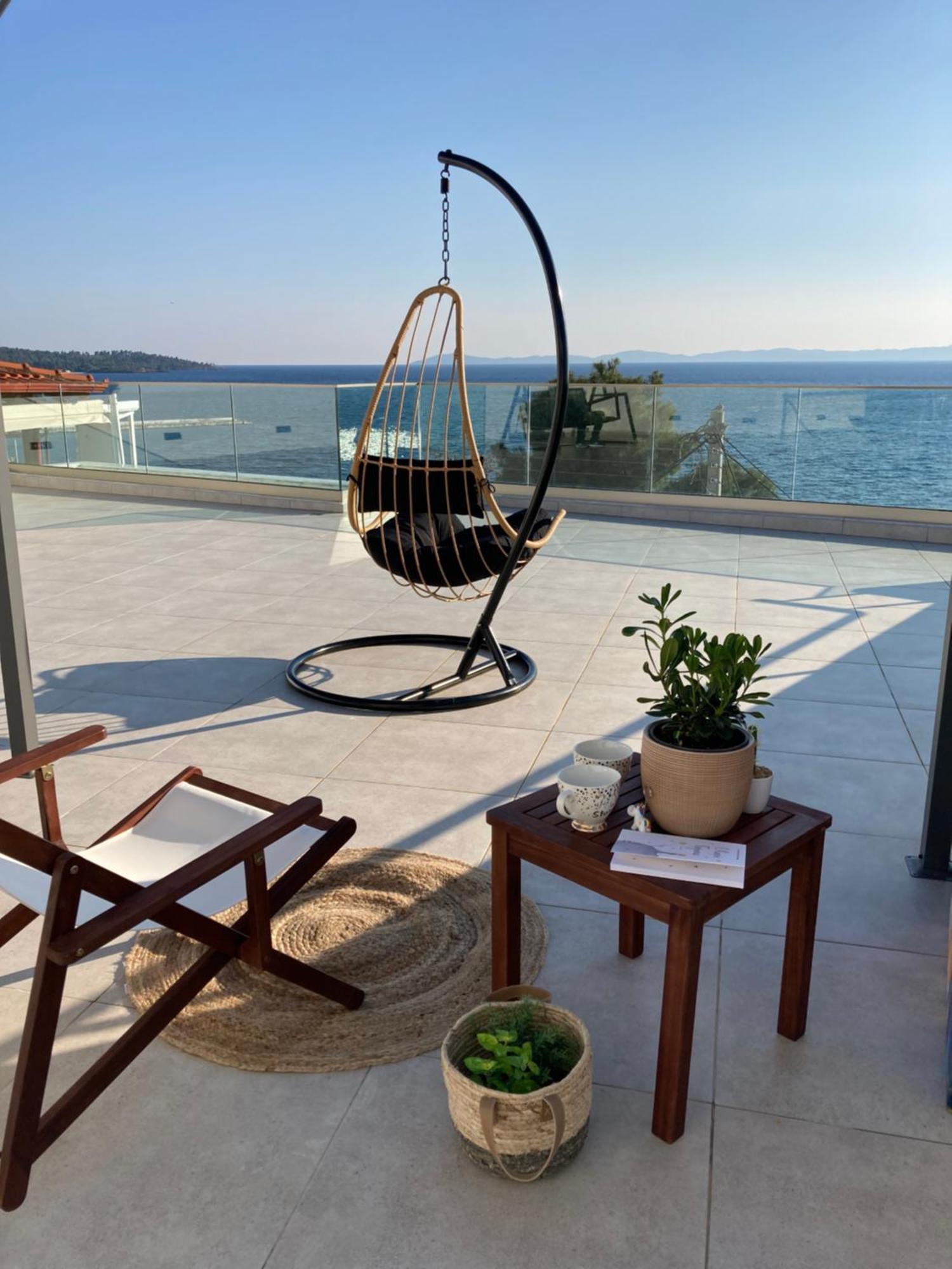 Wide Blue Luxury Boutique Suites Neos Marmaras Exterior foto